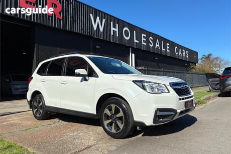 White 2016 Subaru Forester Wagon 2.5I-L