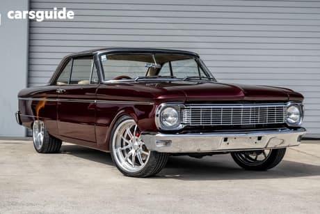 Red 1965 Ford Falcon Coupe FUTURA