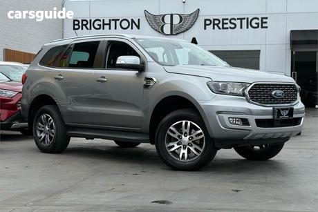 Silver 2021 Ford Everest Wagon Trend (Rwd)