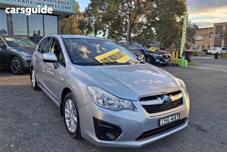 Silver 2012 Subaru Impreza Hatchback 2.0I (Awd)