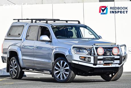 Silver 2018 Volkswagen Amarok Dual Cab Utility V6 Tdi 550 Ultimate