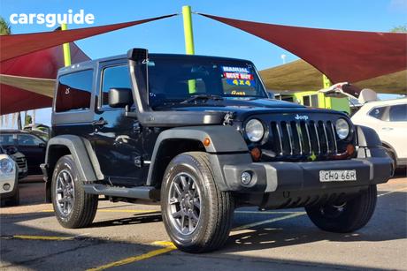Black 2013 Jeep Wrangler Softtop Sport (4X4)