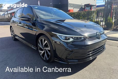 Black 2021 Volkswagen Golf Hatchback 110 Tsi R-Line