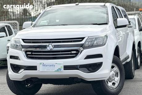 White 2018 Holden Colorado Crew Cab Pickup Ls (4X2)