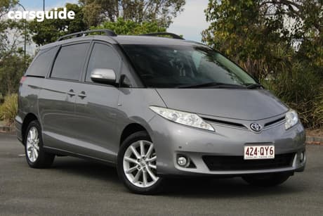 Grey 2014 Toyota Tarago Wagon Glx