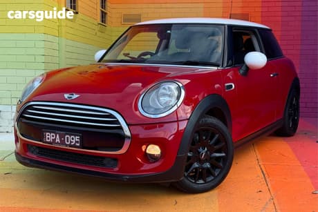 Red 2014 Mini Hatch Hatch COOPER F