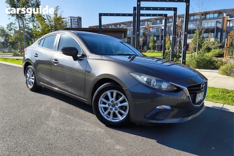 Silver 2014 Mazda 3 Sedan Neo