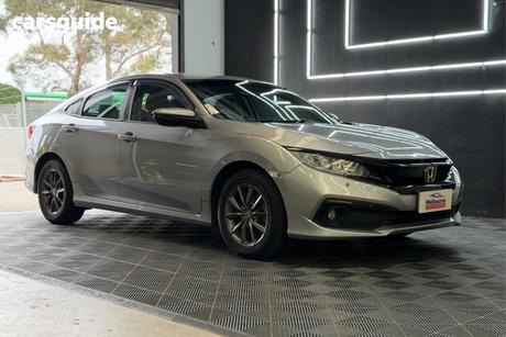 Silver 2019 Honda Civic Sedan Vti-S
