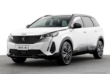 White 2022 Peugeot 5008 Wagon Gt Sport 1.6 Thp 133