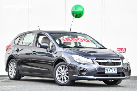 Grey 2012 Subaru Impreza Hatchback 2.0I (Awd)