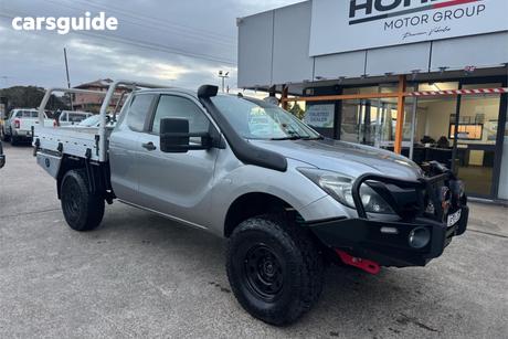 Silver 2018 Mazda BT-50 Freestyle Cab Chassis Xt (4X4)