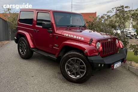 Red 2013 Jeep Wrangler Hardtop Overland