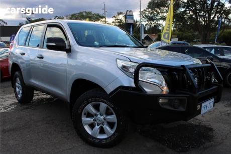 Silver 2016 Toyota Landcruiser Prado Wagon Gx (4X4)
