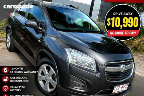 Grey 2016 Holden Trax Wagon Ls Active Pack