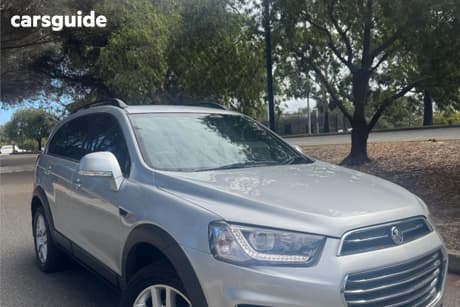 Silver 2017 Holden Captiva Wagon Active 7 Seater