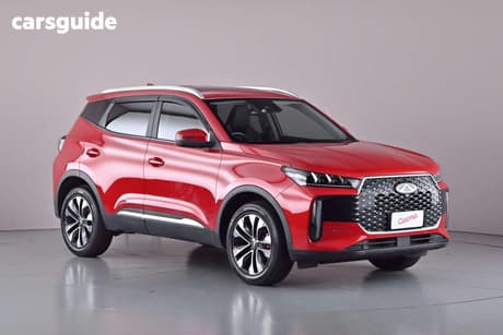 Red 2025 Chery Tiggo 4 Wagon Ultimate