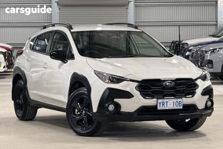 White 2024 Subaru Crosstrek Wagon Awd 2.0L