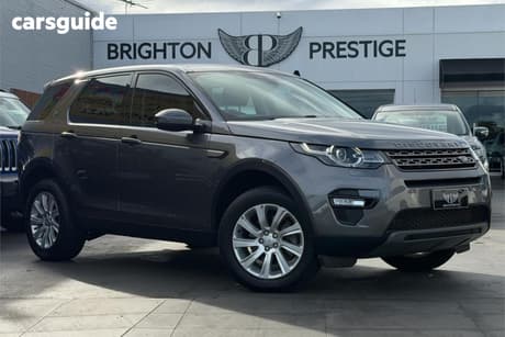 Grey 2016 Land Rover Discovery Sport Wagon Td4 Se