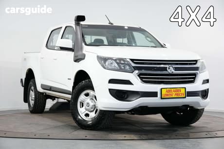 White 2017 Holden Colorado Crew Cab Pickup Ls (4X4)