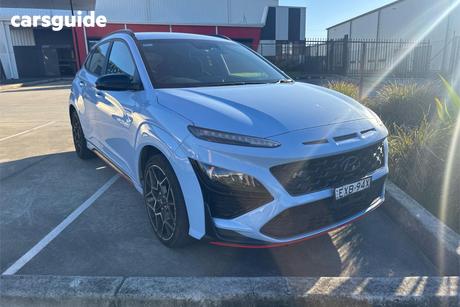 Blue 2022 Hyundai Kona Wagon N