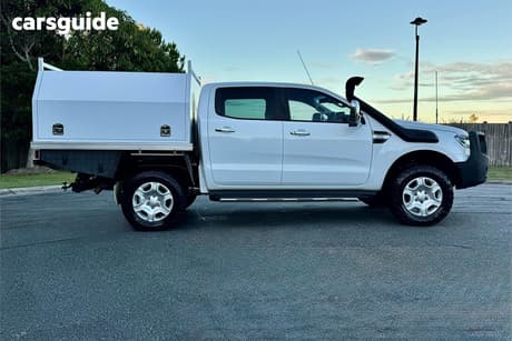 White 2017 Ford Ranger Dual Cab Utility Xlt 3.2 (4X4)