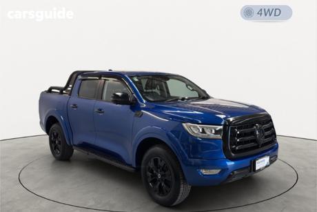 Blue 2022 GWM UTE Dual Cab Utility Cannon Vanta (4X4)