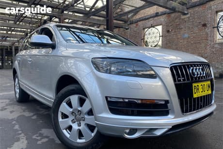 Silver 2013 Audi Q7 Wagon 3.0 Tdi Quattro