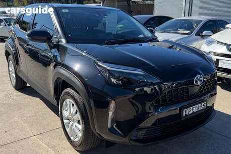 Black 2021 Toyota Yaris Cross Wagon Gx Hybrid