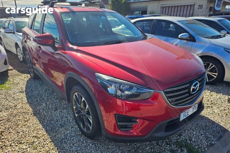 Red 2015 Mazda CX-5 Wagon Grand Tourer (4X4)
