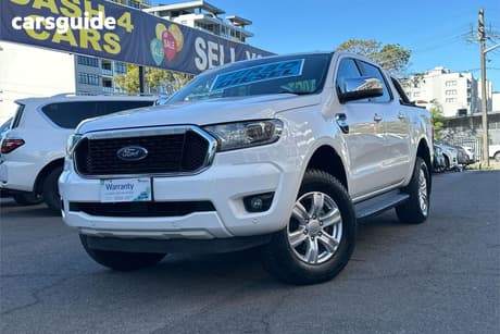 White 2021 Ford Ranger Double Cab Pick Up Xlt 2.0 (4X4)