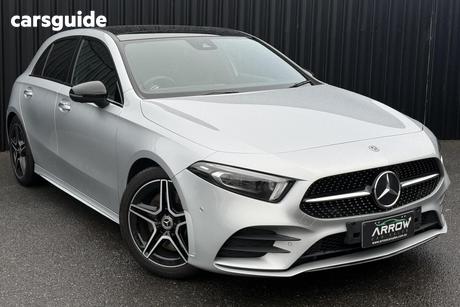 Silver 2018 Mercedes-Benz A250 Hatchback 4Matic Amg Line