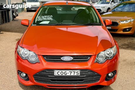 Orange 2013 Ford Falcon Ute Ute Tray XR6 R