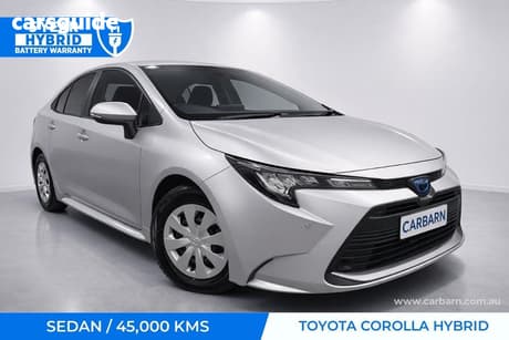 Silver 2023 Toyota Corolla Sedan 4WD G HYBRID