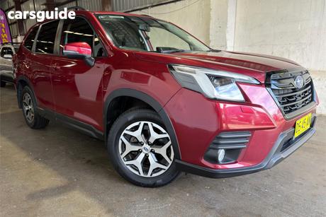 Red 2022 Subaru Forester Wagon 2.5I-L (Awd)