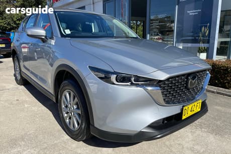 Silver 2023 Mazda CX-5 Wagon G20 Maxx (Fwd)