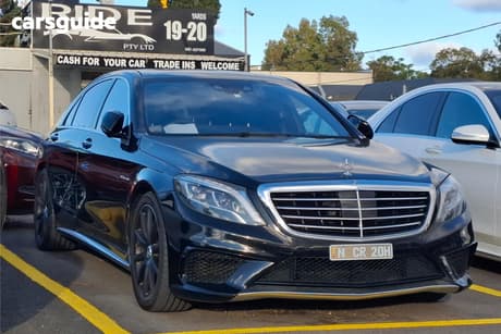 Black 2014 Mercedes-Benz S63 Sedan Amg