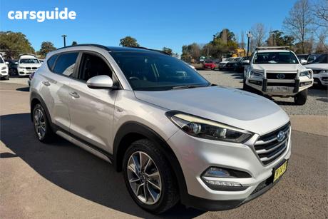 Silver 2018 Hyundai Tucson Wagon Active X (Fwd)
