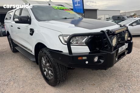 White 2017 Ford Ranger Dual Cab Utility Fx4 Special Edition