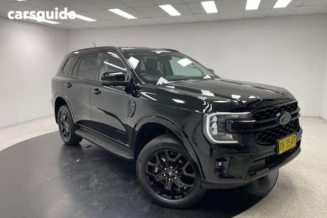 Black 2024 Ford Everest Wagon Sport (4Wd)