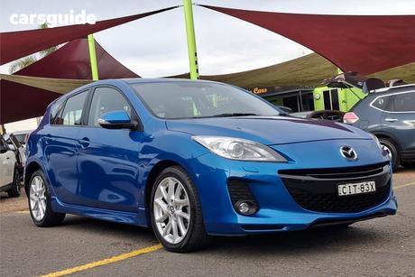 Blue 2012 Mazda 3 Hatchback Sp25