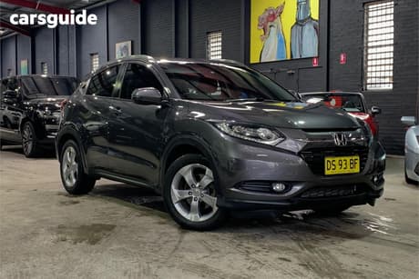 Grey 2016 Honda HR-V Wagon Vti-S