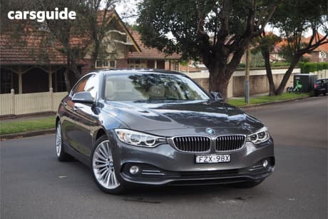 Grey 2016 BMW 420D Coupe Gran Coupe Sport Line
