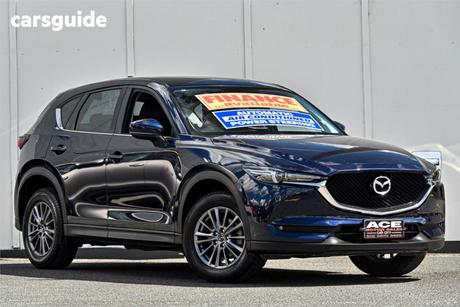 Blue 2017 Mazda CX-5 Wagon Touring (4X4)