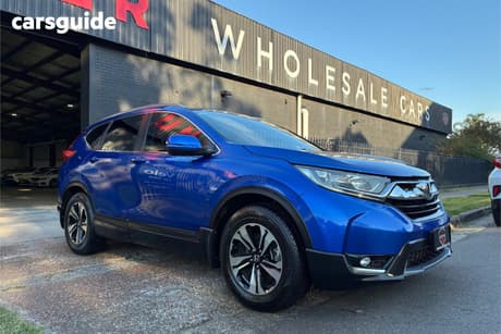 Blue 2017 Honda CR-V Wagon Vti (2Wd)