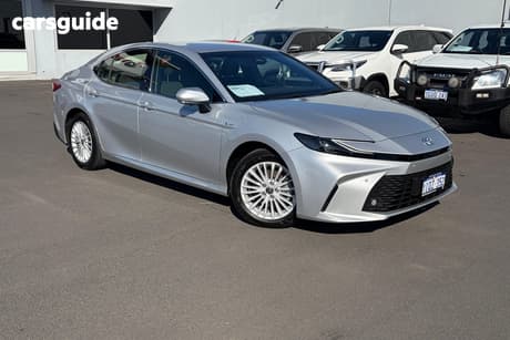 Silver 2025 Toyota Camry Sedan Ascent Sport Hybrid