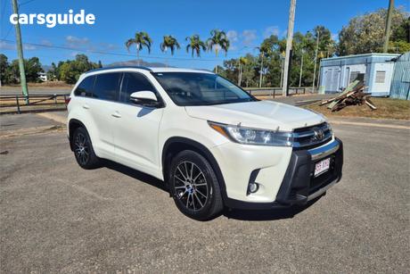 White 2016 Toyota Kluger Wagon Grande (4X4)
