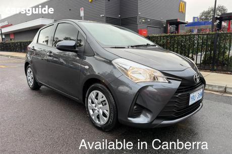 Grey 2017 Toyota Yaris Hatchback Ascent
