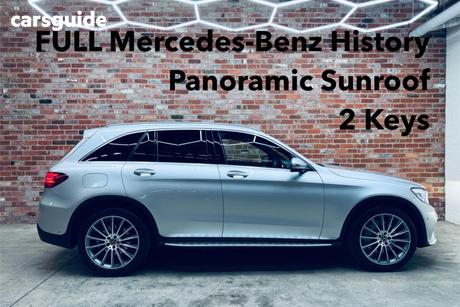 Silver 2018 Mercedes-Benz GLC250 Wagon D