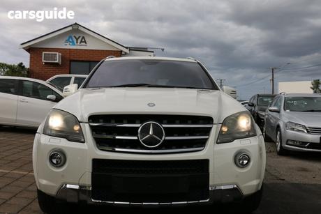 White 2011 Mercedes-Benz ML63 Wagon Amg (4X4)