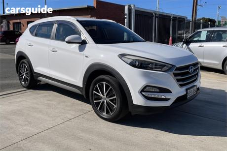 White 2016 Hyundai Tucson Wagon Active X (Fwd)